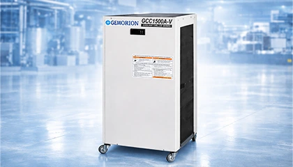 Inverter chiller for plastic injection moulding machines