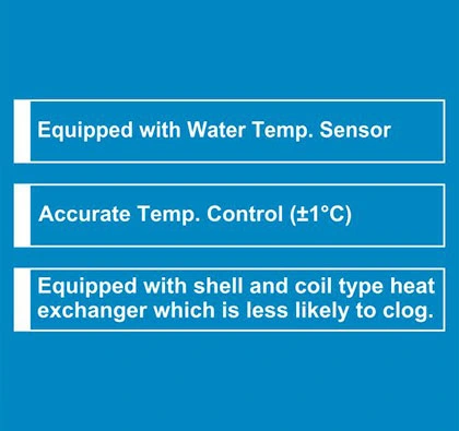 EDM chiller precise temperature control feature