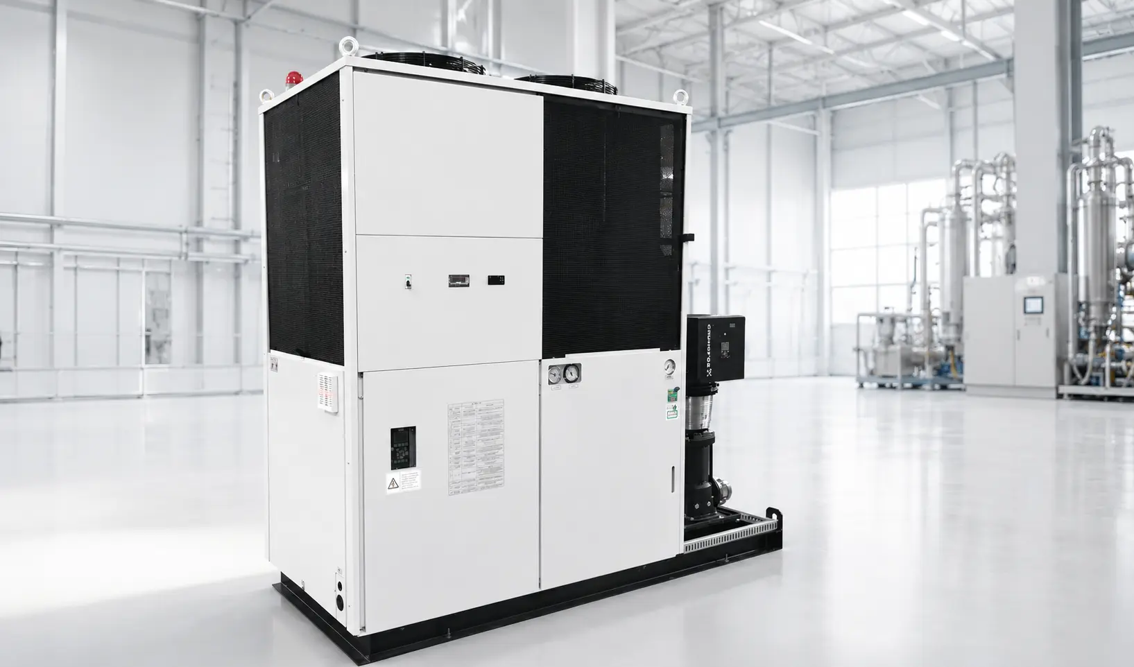 GKE and CHT series chillers for textile processing
