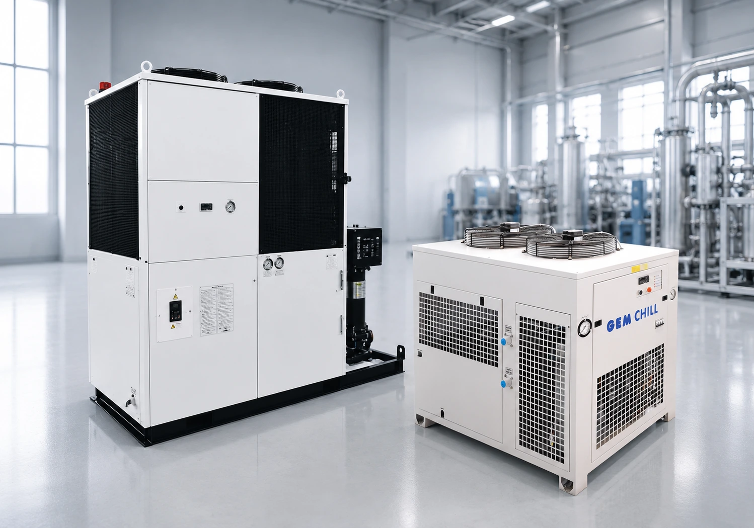 GemOrion energy-efficient industrial water chiller for CNC and Laser applications