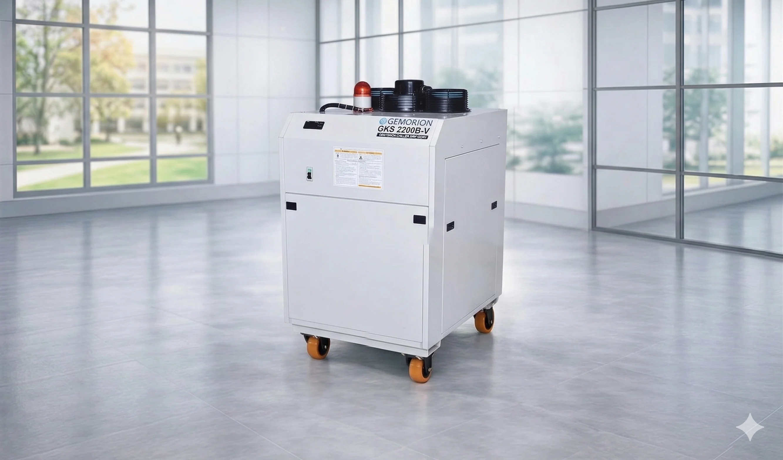 Light duty chiller GKS series by Gem Orion Machinery India